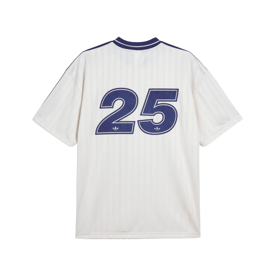 Playera Oasis x Adidas Live '25 Blanca - vista trasera