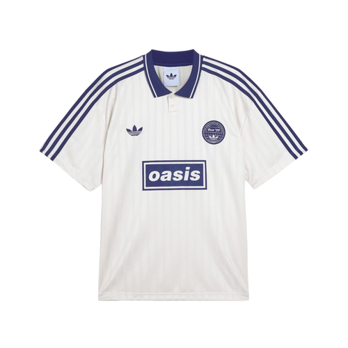 Playera Oasis x Adidas Live '25 Blanca - vista frontal