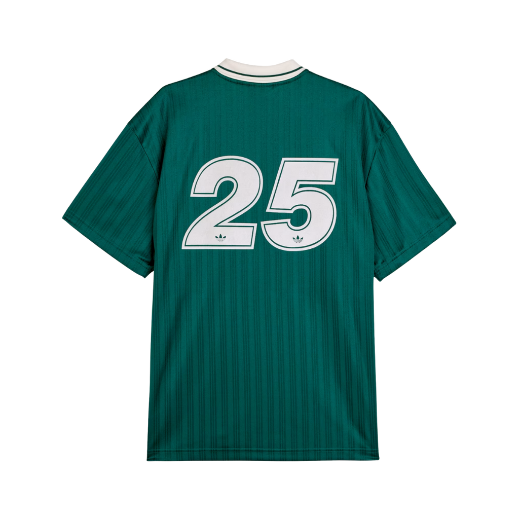 Playera Oasis x Adidas Live '25 Verde - vista trasera
