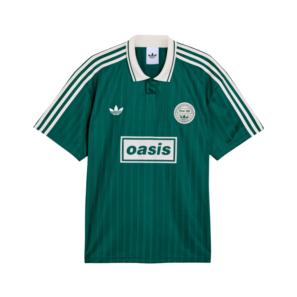 Playera Oasis x Adidas Live '25 Verde - vista frontal